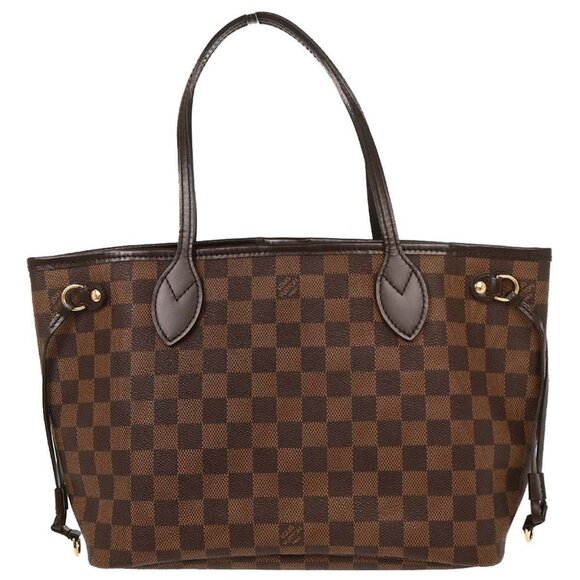Louis Vuitton Damier Neverfull PM Tote Handbag N41359 VI5029 134709 - Picture 1 of 10
